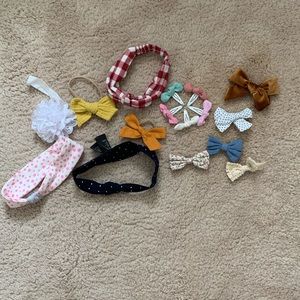 LOT of baby girl bows